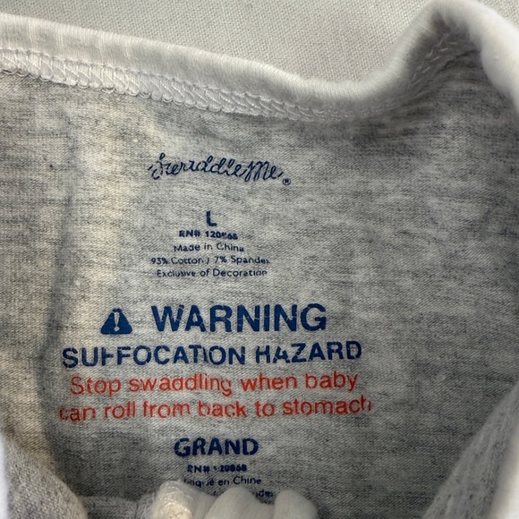 SwaddleMe - Heather Gray Baby Swaddle - Picture 4 of 4